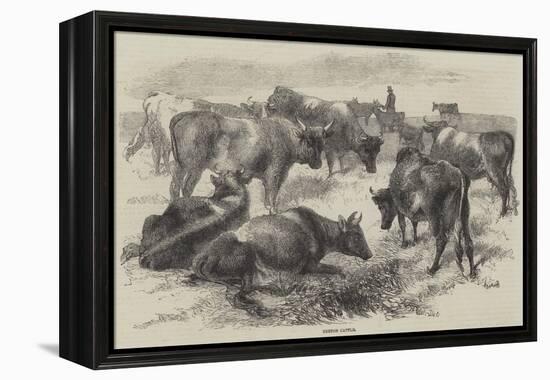 Breton Cattle-Harrison William Weir-Framed Premier Image Canvas