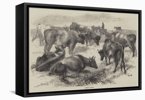 Breton Cattle-Harrison William Weir-Framed Premier Image Canvas