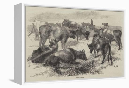 Breton Cattle-Harrison William Weir-Framed Premier Image Canvas