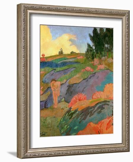 Breton Eve Or, Melancholy, circa 1890-Paul Serusier-Framed Giclee Print