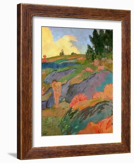 Breton Eve Or, Melancholy, circa 1890-Paul Serusier-Framed Giclee Print