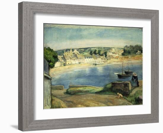 Breton Landscape at Miget-Henri Lebasque-Framed Giclee Print