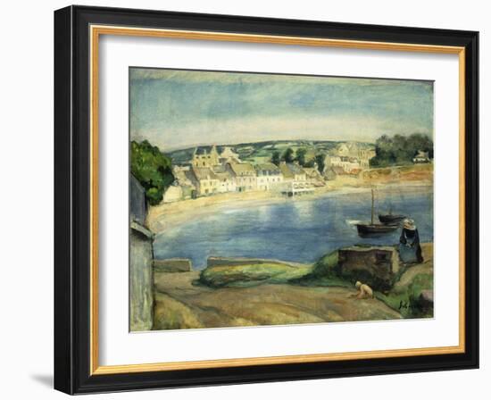 Breton Landscape at Miget-Henri Lebasque-Framed Giclee Print