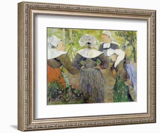 Breton Peasant Women (Les Quatre Bretonnes), 1886-Paul Gauguin-Framed Giclee Print