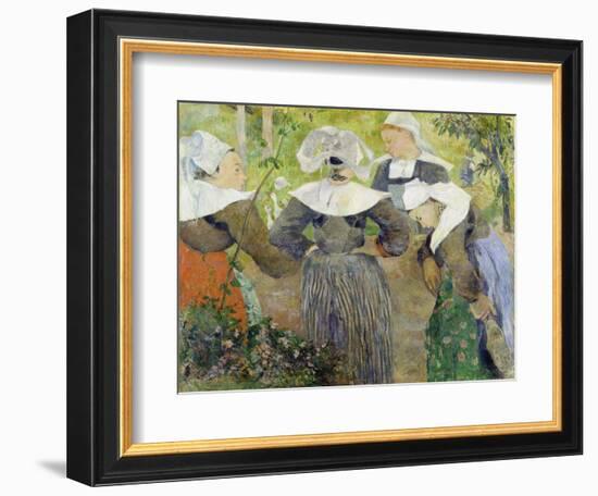 Breton Peasant Women (Les Quatre Bretonnes), 1886-Paul Gauguin-Framed Giclee Print