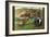 Breton Shepherd-Paul Gauguin-Framed Art Print