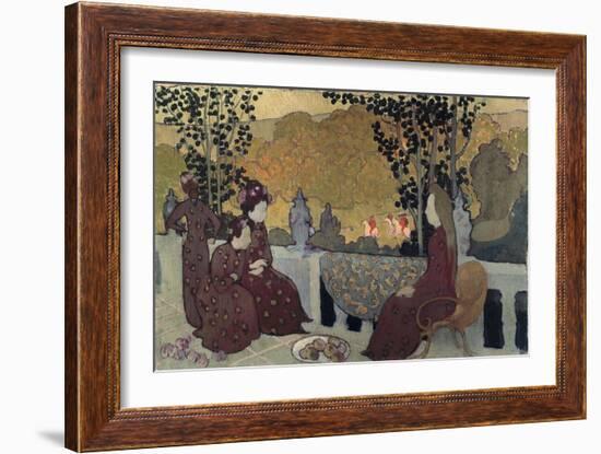 Breton Women-Maurice Denis-Framed Art Print