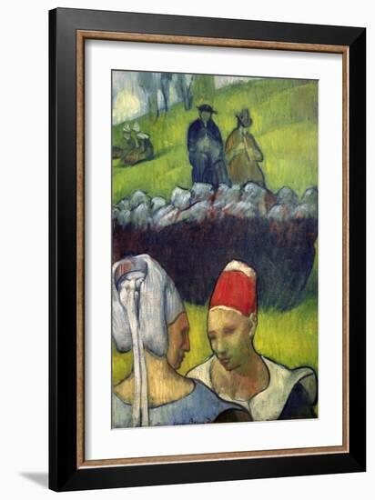 Breton Women-Emile Bernard-Framed Giclee Print