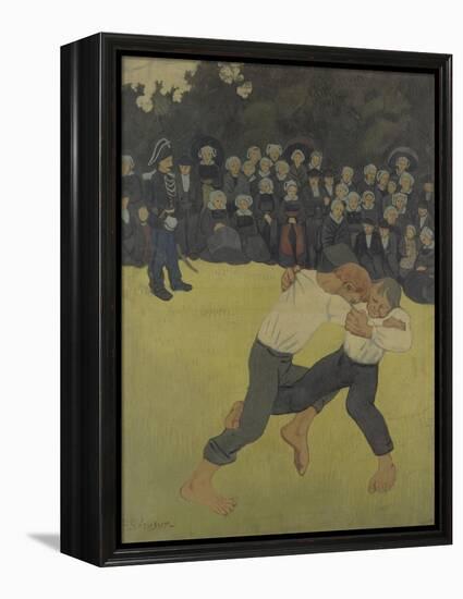 Breton Wrestling, 1890-1891-Paul Sérusier-Framed Premier Image Canvas