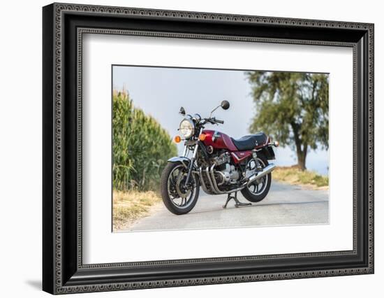 Breuberg, Hesse, Germany, Yamaha Xj, 650, 1984 Model, 650 Ccm, 72 Hp-Bernd Wittelsbach-Framed Photographic Print