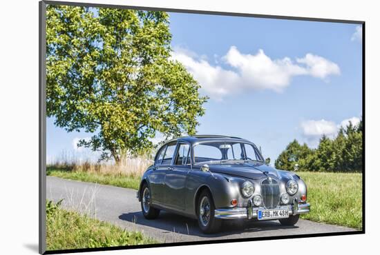 Breuberg, Hessen, Germany, Jaguar Mk 2, Year of Manufacture 1961, Cubic Capacity 3.8 L, 220 Hp-Bernd Wittelsbach-Mounted Photographic Print