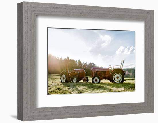 Breuberg, Hessen, Porsche Diesel 308 Super-Bernd Wittelsbach-Framed Photographic Print