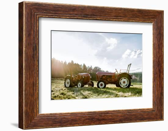 Breuberg, Hessen, Porsche Diesel 308 Super-Bernd Wittelsbach-Framed Photographic Print