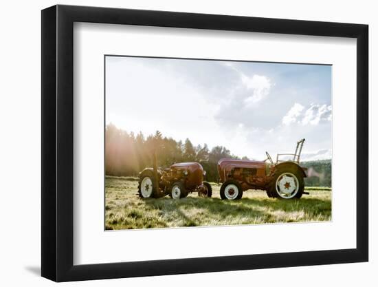 Breuberg, Hessen, Porsche Diesel 308 Super-Bernd Wittelsbach-Framed Photographic Print