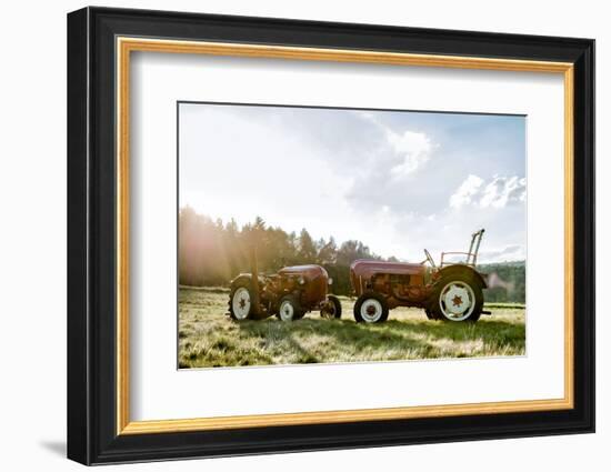 Breuberg, Hessen, Porsche Diesel 308 Super-Bernd Wittelsbach-Framed Photographic Print