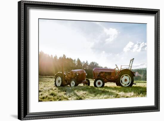 Breuberg, Hessen, Porsche Diesel 308 Super-Bernd Wittelsbach-Framed Photographic Print