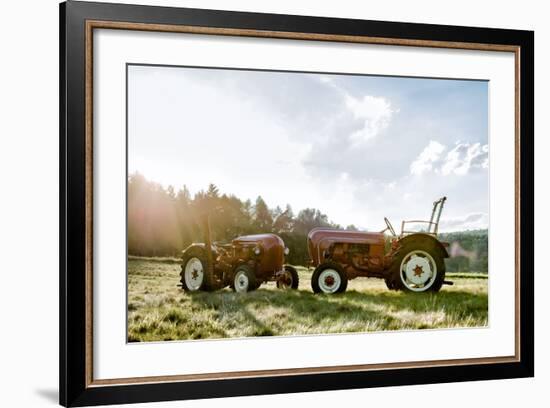 Breuberg, Hessen, Porsche Diesel 308 Super-Bernd Wittelsbach-Framed Photographic Print