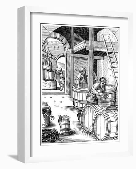 Brewer, 16th Century-Jost Amman-Framed Giclee Print