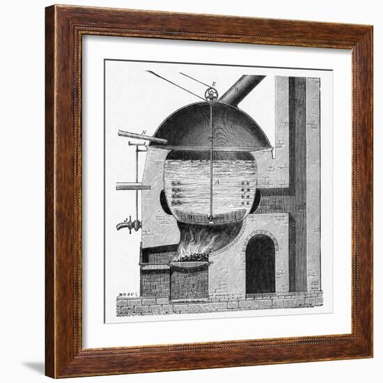 Brewery Kettle, 19th Century-CCI Archives-Framed Photographic Print