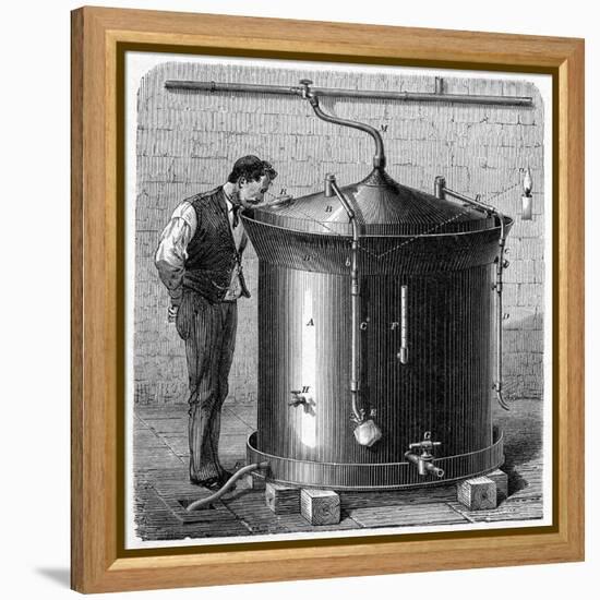 Brewery Vat, 19th Century-CCI Archives-Framed Premier Image Canvas