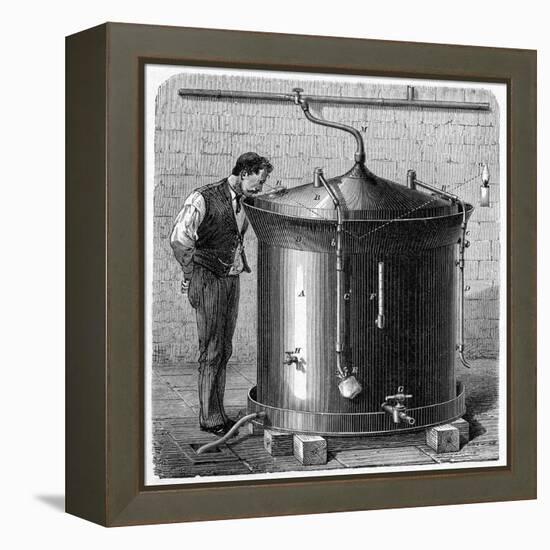 Brewery Vat, 19th Century-CCI Archives-Framed Premier Image Canvas