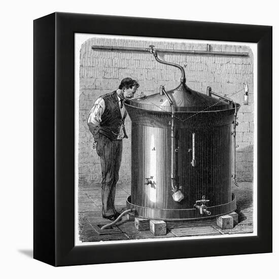 Brewery Vat, 19th Century-CCI Archives-Framed Premier Image Canvas