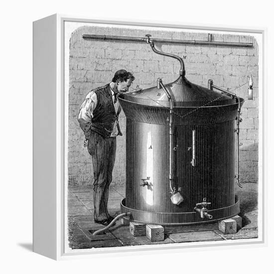 Brewery Vat, 19th Century-CCI Archives-Framed Premier Image Canvas