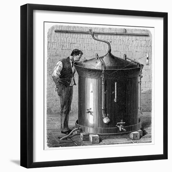 Brewery Vat, 19th Century-CCI Archives-Framed Photographic Print