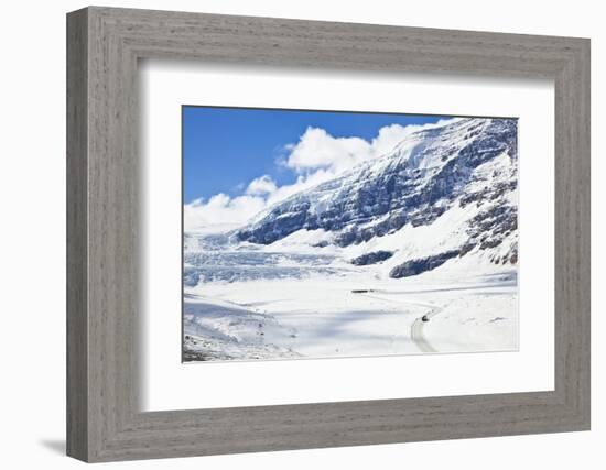 Brewsters Snocoach Driving-Neale Clark-Framed Photographic Print