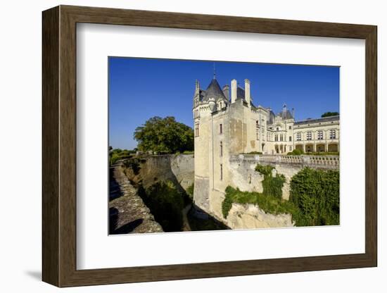 Breze, castle of Breze, dated 16th century, Maine et Loire, Anjou, France, Europe-Nathalie Cuvelier-Framed Photographic Print