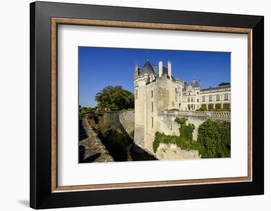 Breze, castle of Breze, dated 16th century, Maine et Loire, Anjou, France, Europe-Nathalie Cuvelier-Framed Photographic Print