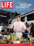 Chef Mario Batali Preparing a NASCAR Cookout at Texas Motor Speedway, May 5, 2006-Brian Finke-Premier Image Canvas