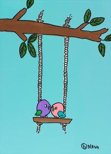 Love Birds by Brian Nash