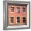 Brick Facade of 19th Century Building with Ornate Stonework Around Windows-Walker Evans-Framed Photographic Print