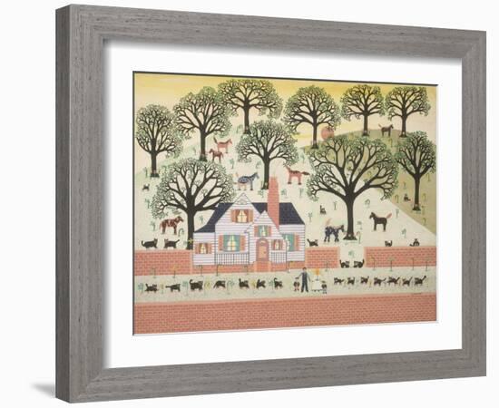 Brick Farm-David Sheskin-Framed Giclee Print