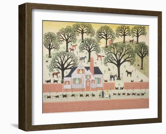 Brick Farm-David Sheskin-Framed Giclee Print