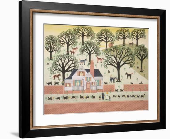 Brick Farm-David Sheskin-Framed Giclee Print