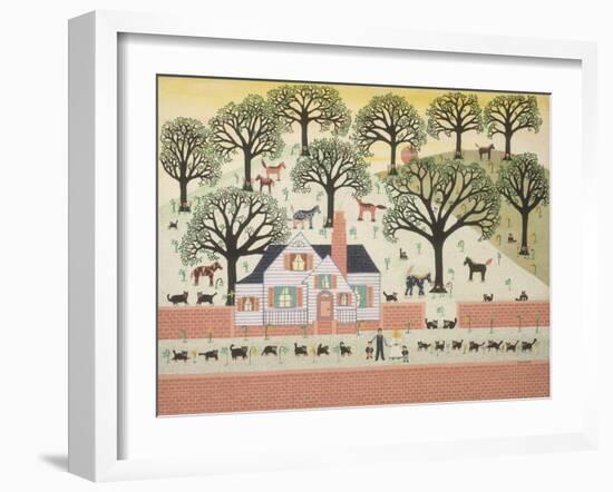 Brick Farm-David Sheskin-Framed Giclee Print