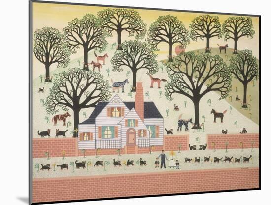 Brick Farm-David Sheskin-Mounted Giclee Print