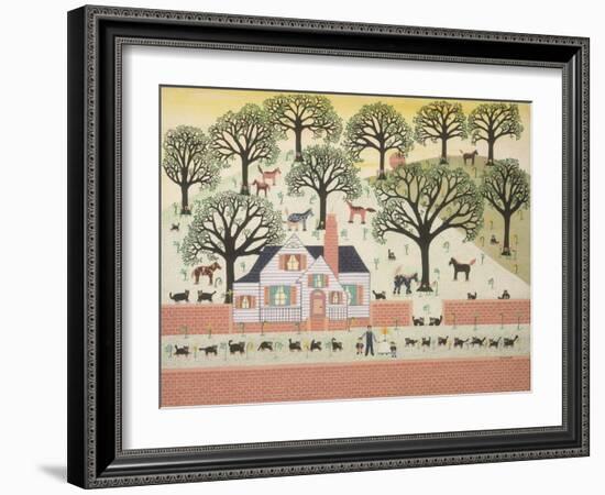 Brick Farm-David Sheskin-Framed Giclee Print