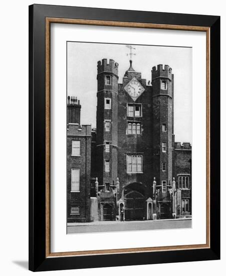 Brick Gatehouse for a Royal Hunting Lodge in St James'S, London, 1926-1927-McLeish-Framed Giclee Print