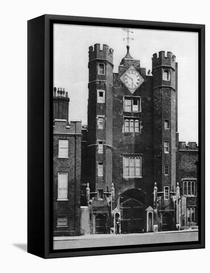 Brick Gatehouse for a Royal Hunting Lodge in St James'S, London, 1926-1927-McLeish-Framed Premier Image Canvas