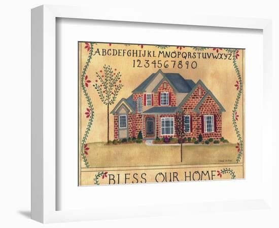 Brick House Blessing-Cheryl Bartley-Framed Giclee Print