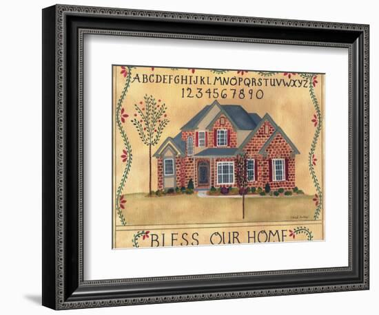 Brick House Blessing-Cheryl Bartley-Framed Giclee Print