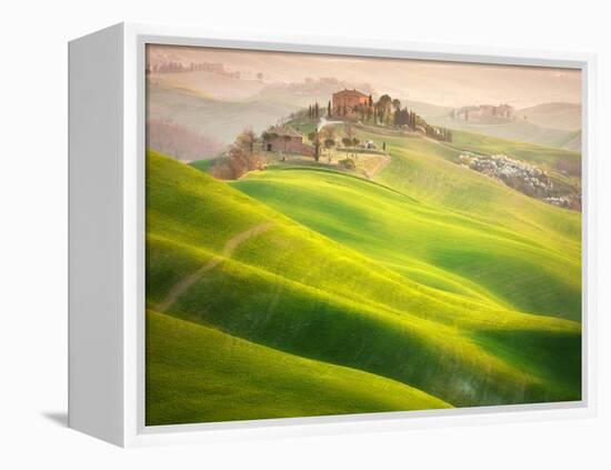 Brick House-Marcin Sobas-Framed Premier Image Canvas