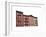 Brick Row Houses-Erin Clark-Framed Giclee Print