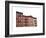 Brick Row Houses-Erin Clark-Framed Giclee Print