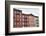 Brick Row Houses-Erin Clark-Framed Art Print