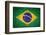 Brick Wall Brazil-Tonygers-Framed Photographic Print