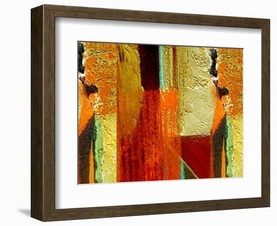 Bricks and Mortar-Ruth Palmer-Framed Art Print